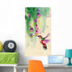 Watercolor Humming Bird Wall Decal