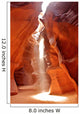 Upper Antelope Canyon Wall Decal