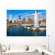 Uptown Charlotte Nc from Wall Decal