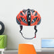 mountain bike helmet Wall Decal