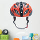 mountain bike helmet Wall Decal