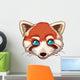 Red Panda 3 Wall Decal