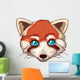 Red Panda 3 Wall Decal