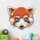Red Panda 3 Wall Decal