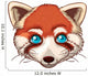 Red Panda 3 Wall Decal