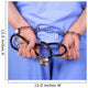 Doctor with stethoscope in handcuffs Wall Decal