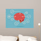 brain infographic Wall Decal