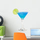 fresh blue cocktail Wall Decal