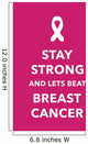 breast cancer poster Wall Decal