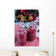 Homemade berries smoothie Wall Decal