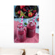 Homemade berries smoothie Wall Decal