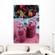 Homemade berries smoothie Wall Decal