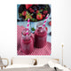 Homemade berries smoothie Wall Decal