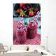 Homemade berries smoothie Wall Decal