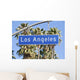 Los Angeles Street Sign Wall Decal