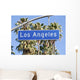 Los Angeles Street Sign Wall Decal
