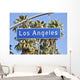 Los Angeles Street Sign Wall Decal