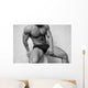 Hairly model Wall Decal