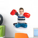 Kid with boxing gloves Wall Decal
