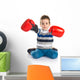 Kid with boxing gloves Wall Decal