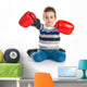 Kid with boxing gloves Wall Decal