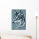 Wolf head vector sketch Wall Decal