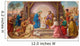 Vienna - Fresco of Nativity scene  in Erloserkirche church. Wall Decal