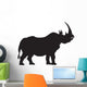 Silhouette Rhino Wall Decal