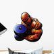 Bodybuilder Illustration Wall Decal