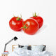 Tomato vegetables on white background Wall Decal