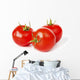 Tomato vegetables on white background Wall Decal