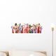 Flag Hands Diversity Wall Decal