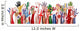 Flag Hands Diversity Wall Decal