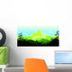 Flat landscape Wall Decal