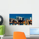 Los Angeles at night Wall Decal