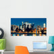 Los Angeles at night Wall Decal