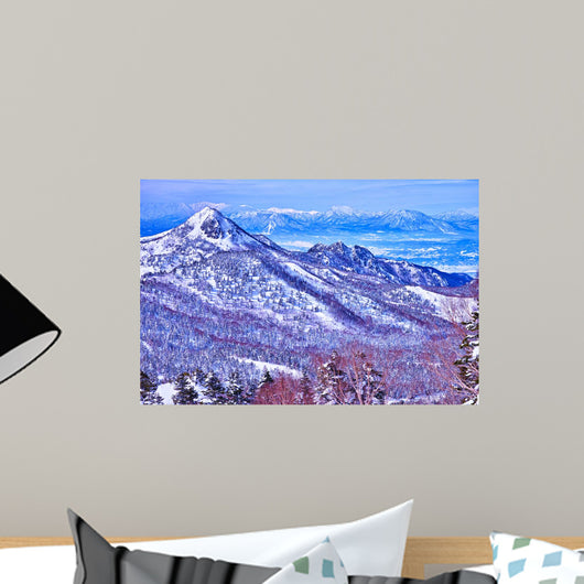 The Shiga Kogen mountains Wall Decal