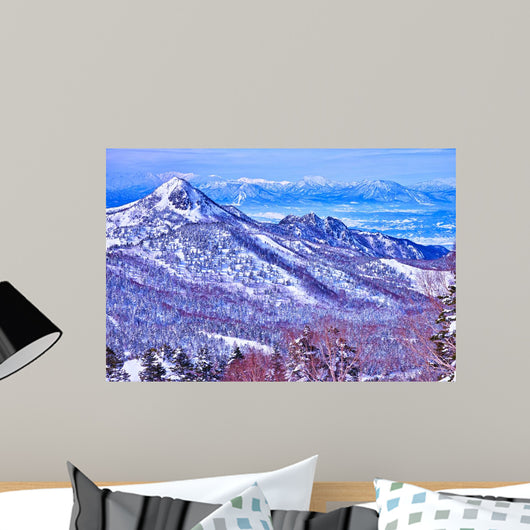 The Shiga Kogen mountains Wall Decal