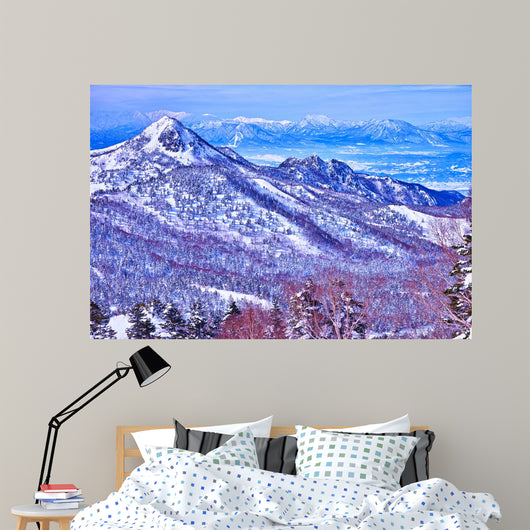The Shiga Kogen mountains Wall Decal