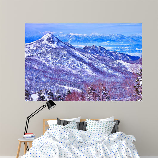 The Shiga Kogen mountains Wall Decal