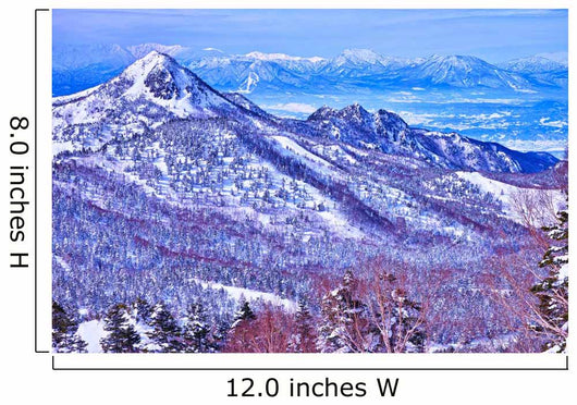 The Shiga Kogen mountains Wall Decal