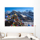 View of Everest from Gokyo ri . Wall Decal