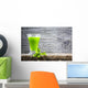 wheatgrass shot Wall Decal