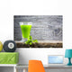 wheatgrass shot Wall Decal