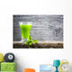wheatgrass shot Wall Decal
