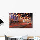 street of nightlife at china town, singapore Wall Decal