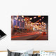 street of nightlife at china town, singapore Wall Decal