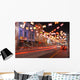 street of nightlife at china town, singapore Wall Decal