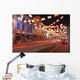 street of nightlife at china town, singapore Wall Decal