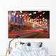 street of nightlife at china town, singapore Wall Decal